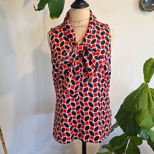 New York & company sleeveless blouse